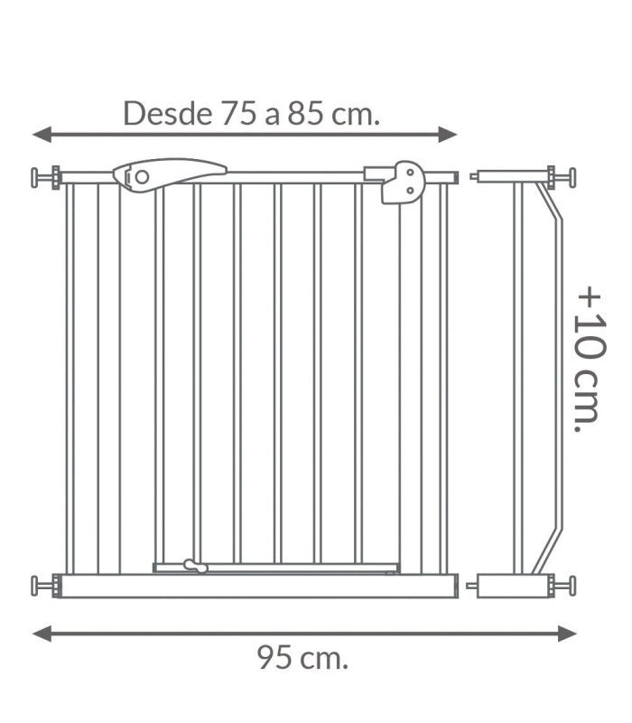 Puerta de Seguridad Metálica de Olmitos