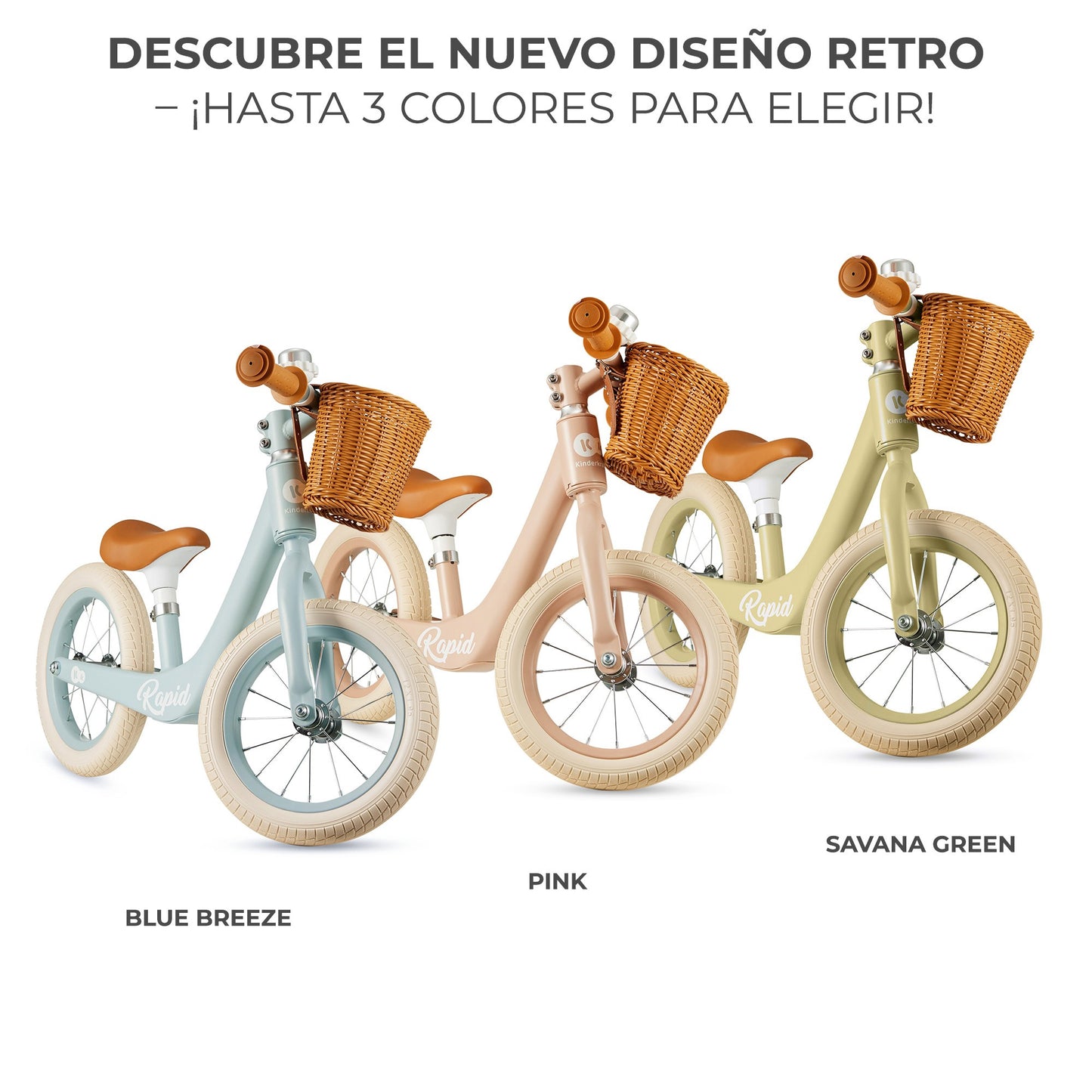 Bicicleta Sin Pedales RAPID 2 de Kinderkraft (chollomania)