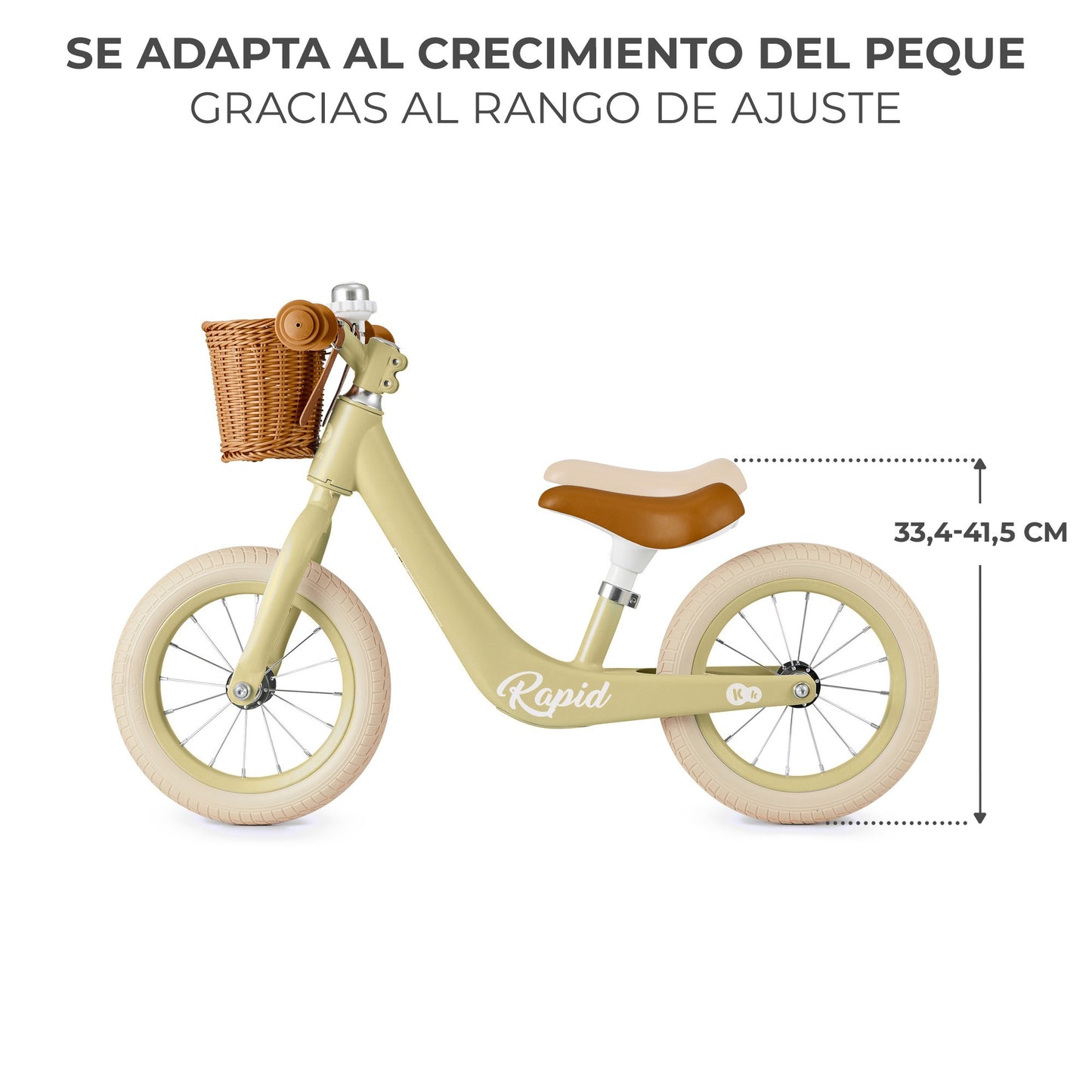 Bicicleta Sin Pedales RAPID 2 de Kinderkraft (chollomania)