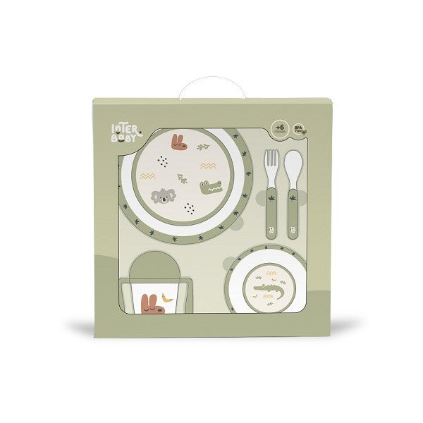 Set Vajilla 5Pcs Australia de Interbaby