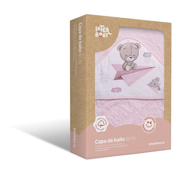 Capa de Baño Avion de Papel de Interbaby