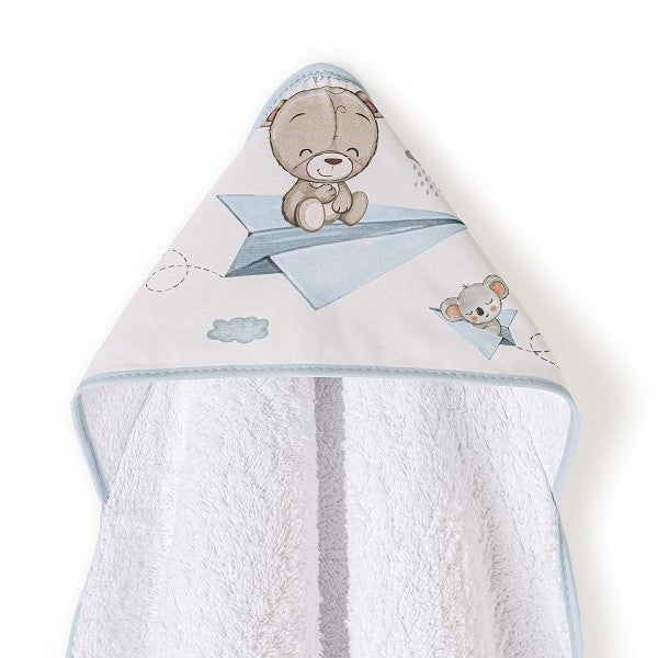 Capa de Baño Avion de Papel de Interbaby