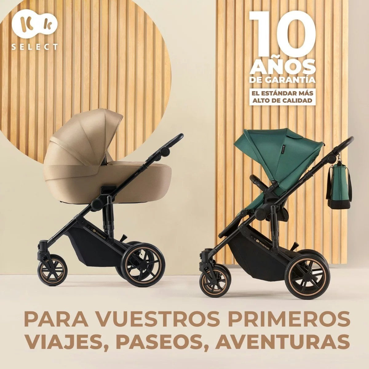 Duo Cochecito Prime 2 de Kinderkraft