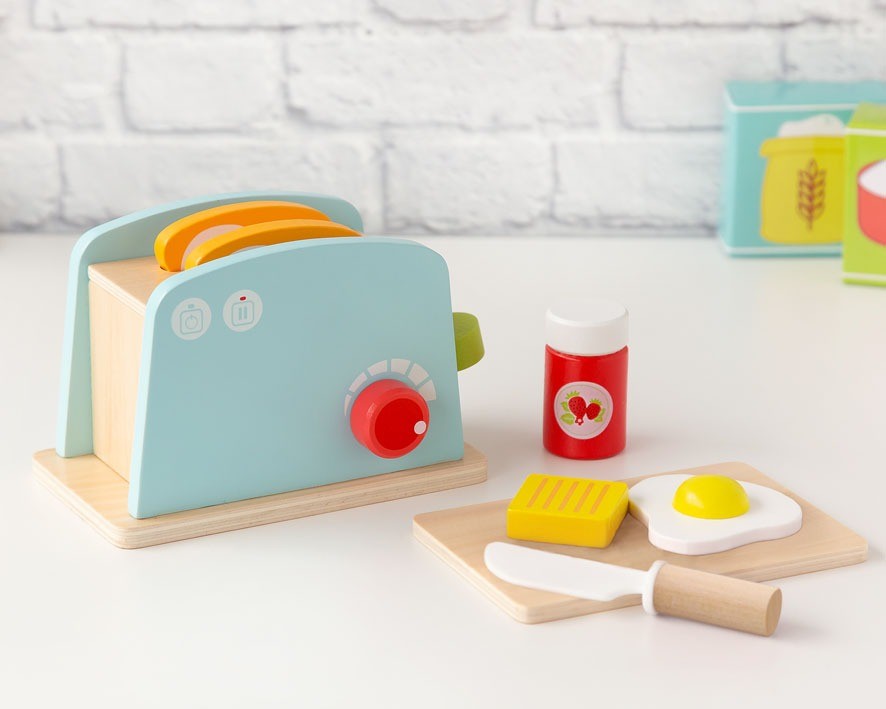 Juguete Tostadora en Madera de Kiokids