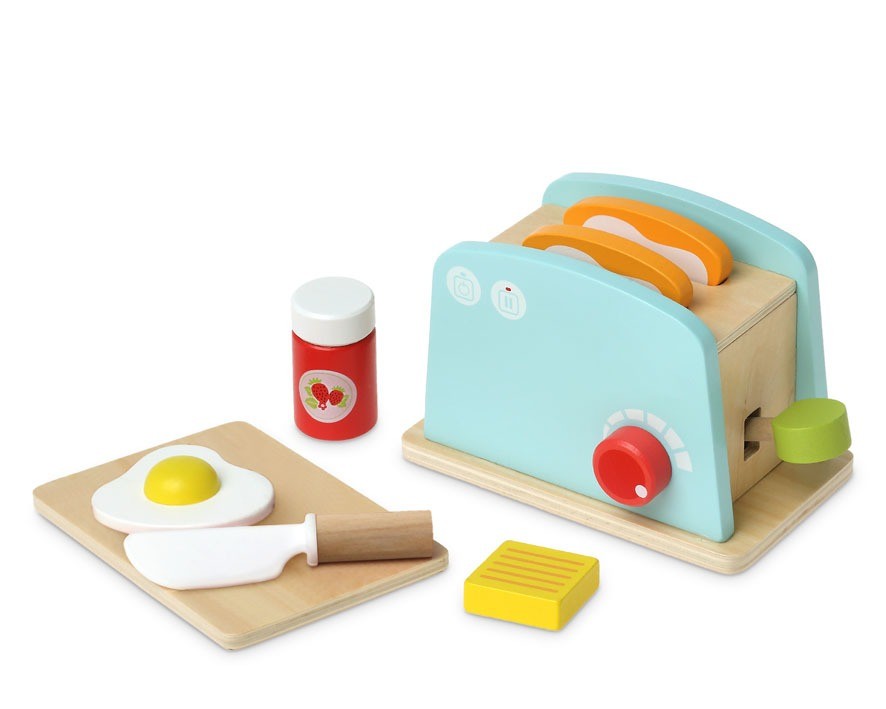 Juguete Tostadora en Madera de Kiokids