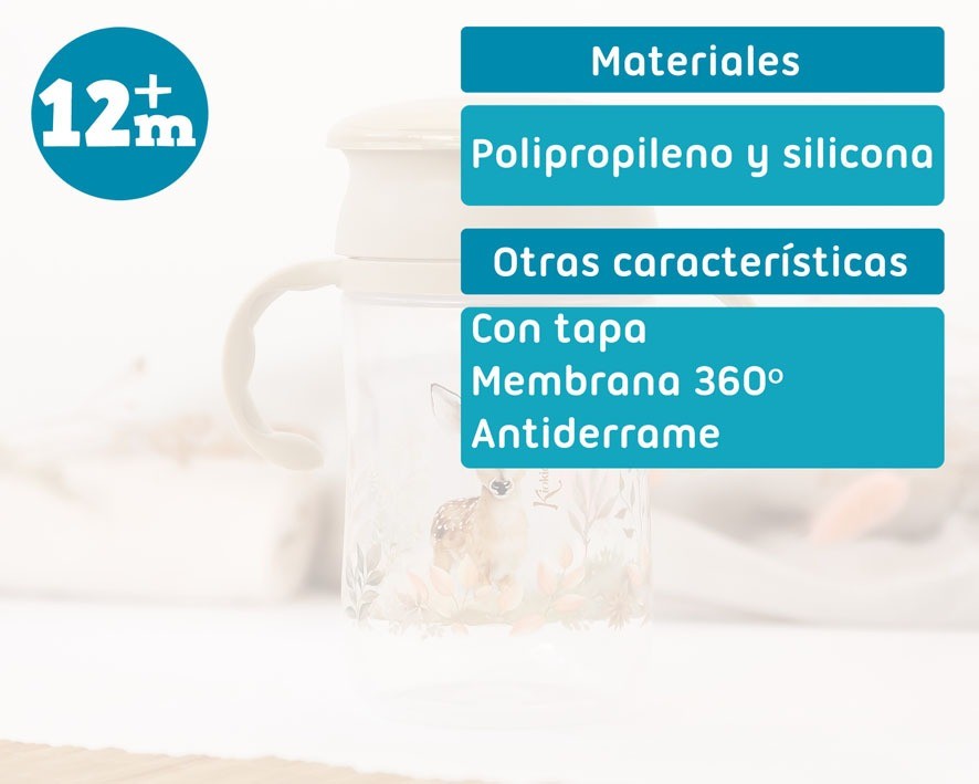 Copo de treinamento Kiokids Deer 330ml