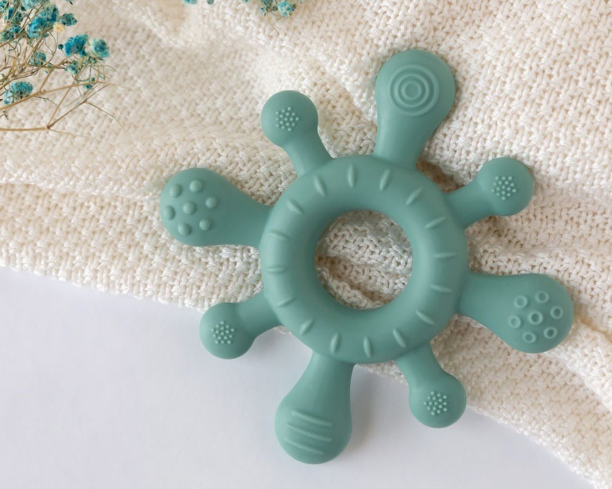 Mordedor Estrella de Silicona Kiokids