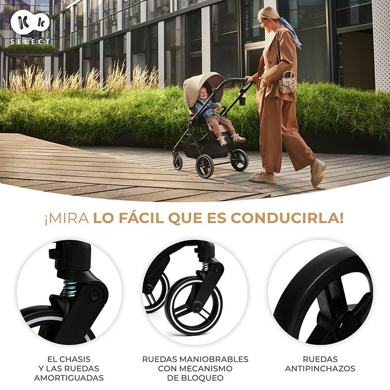 Cochecito 2 en 1 YOXI de Kinderkraft (Chollomania)