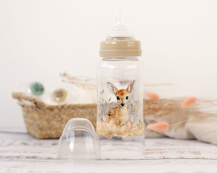 Biberón 360 ml Ciervo +6m de Kiokids