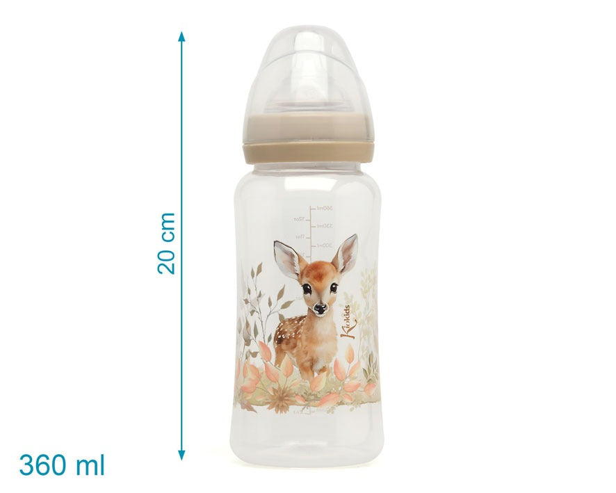 Biberón 360 ml Ciervo +6m de Kiokids