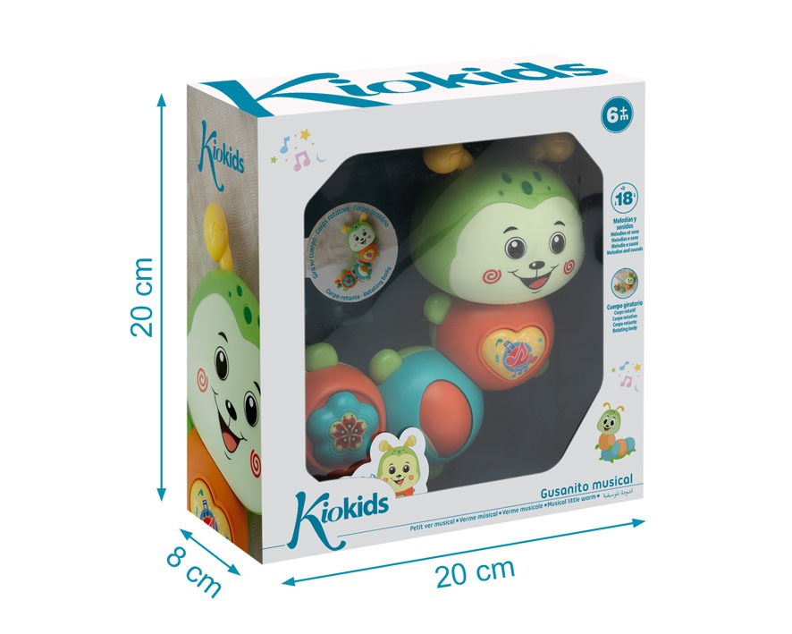 Gusano Musical de Kiokids