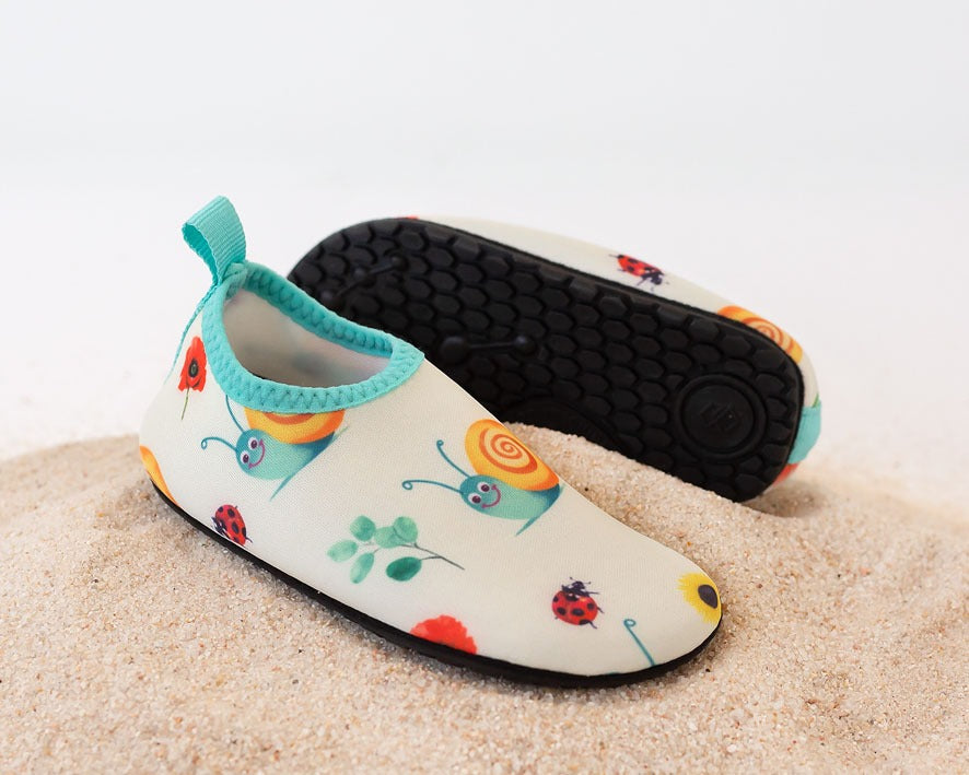 Escarpines Bebe Aquasocker Caracoles de Kiokids
