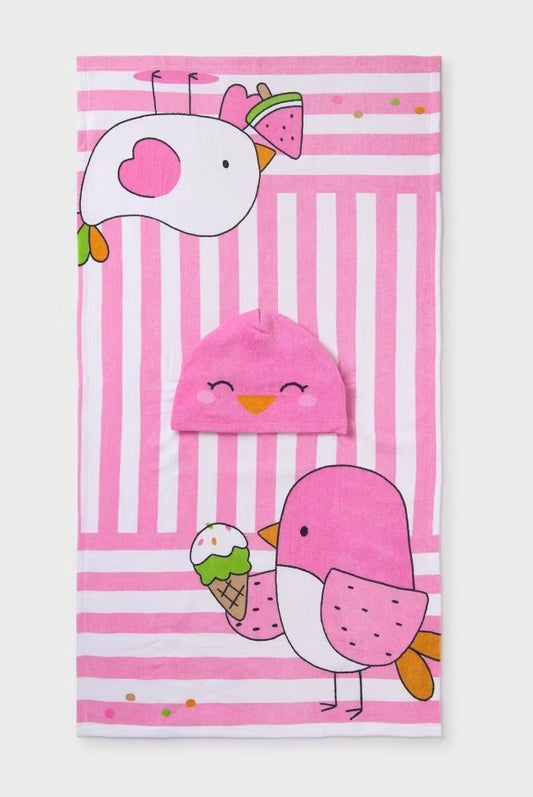 Poncho de praia com capuz 9919 Mayoral