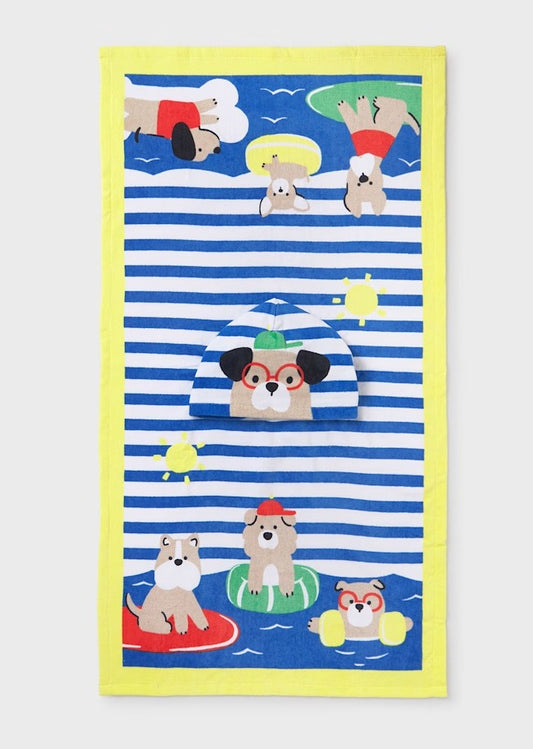 Poncho de praia com capuz 9925 Mayoral