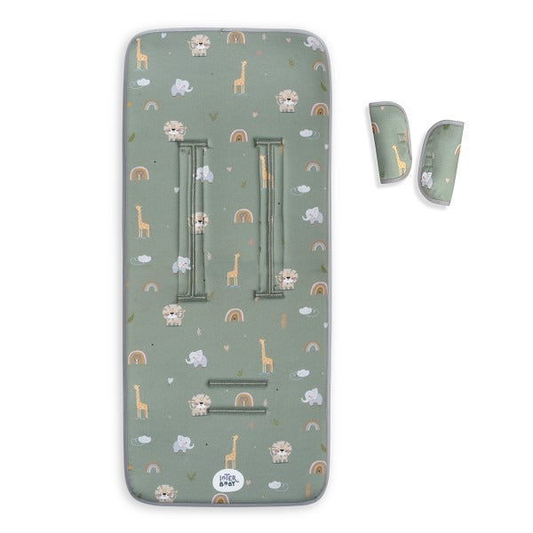 Colchoneta silla de paseo Universal Tejido 3D Safari de Interbaby