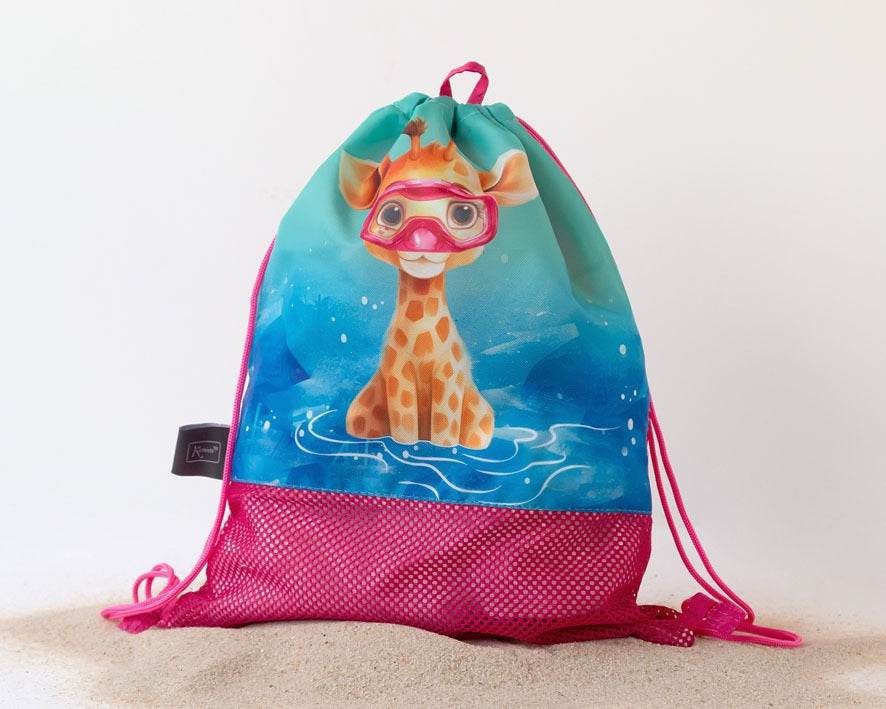 Mochila de Playa Jirafita de Kiokids