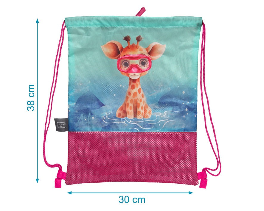 Mochila de Playa Jirafita de Kiokids