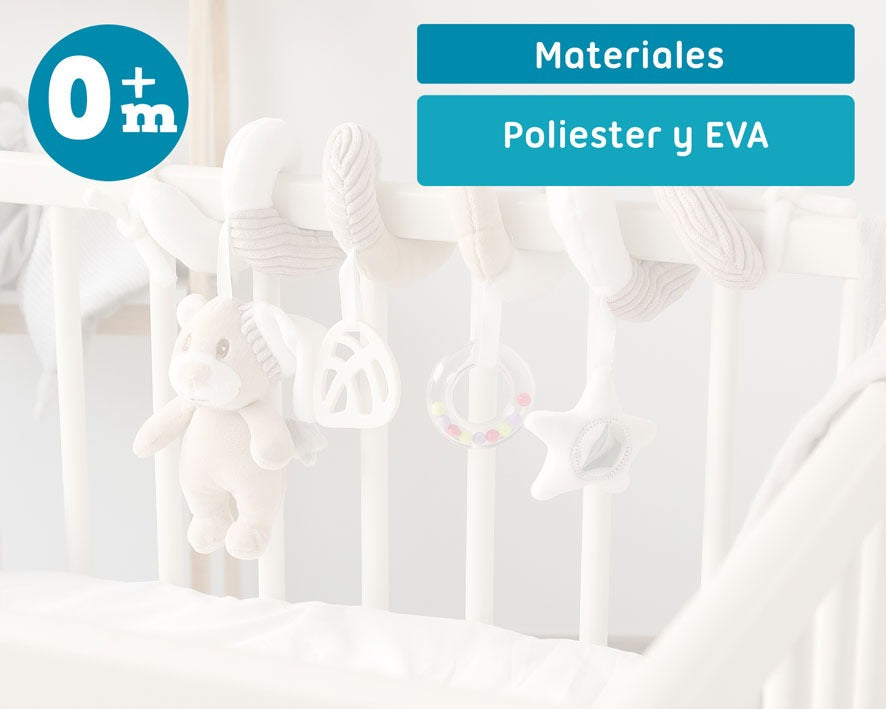 Espiral de atividades do urso de pelúcia Kiokids