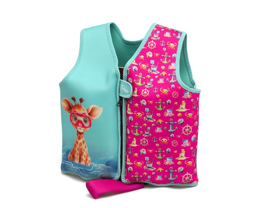 Chaleco Neopreno de Flotación Animalitos de Kiokids