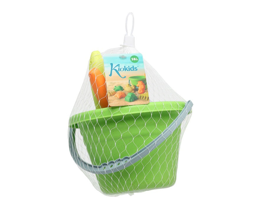 Set de Playa Cubo con 8 Piezas de Kiokids