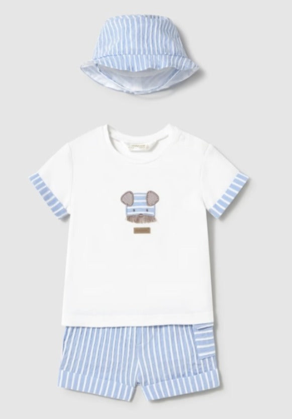 Conjunto perrito 3 piezas con gorro 1201 Mayoral