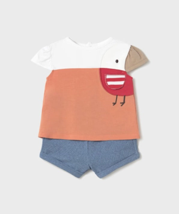 Conjunto 2 piezas pollito 1670 Mayoral