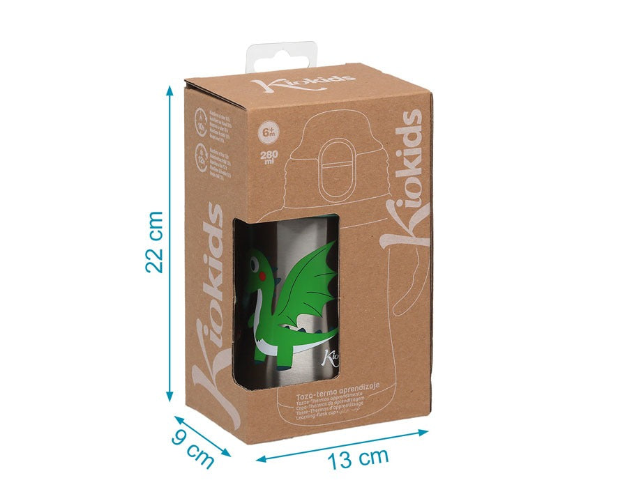 Taza - Termo Entrenamiento Dragón 280ml de Kiokids