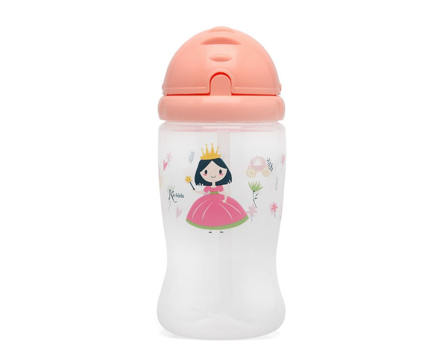 Botella con pajita 350ml de Kiokids