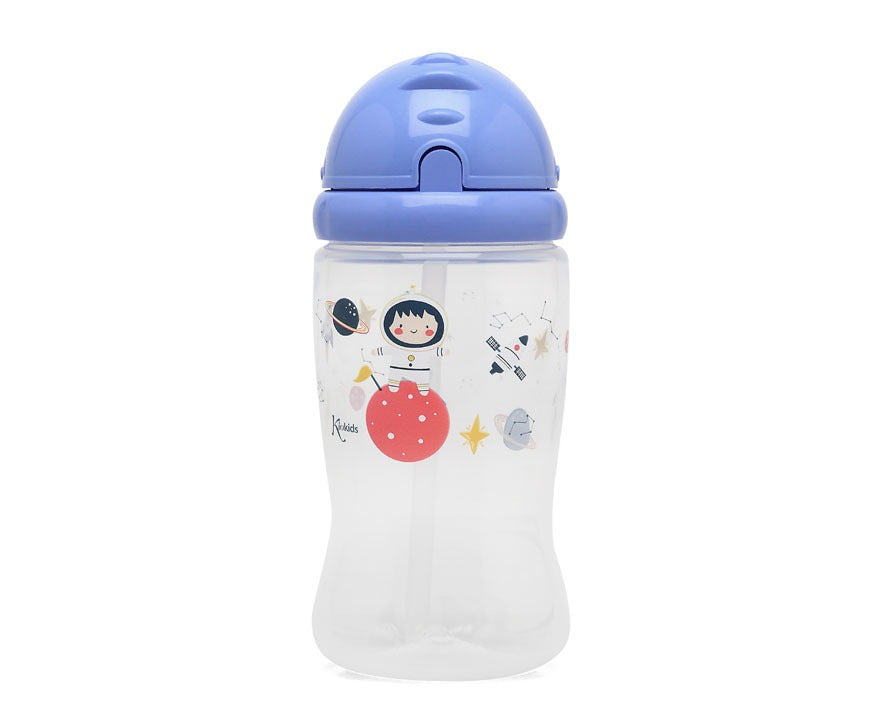 Botella con pajita 350ml de Kiokids
