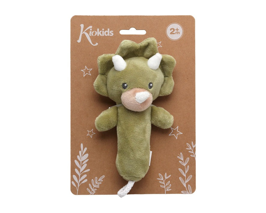 Sonajero Peluche Dinosaurio Kiokids