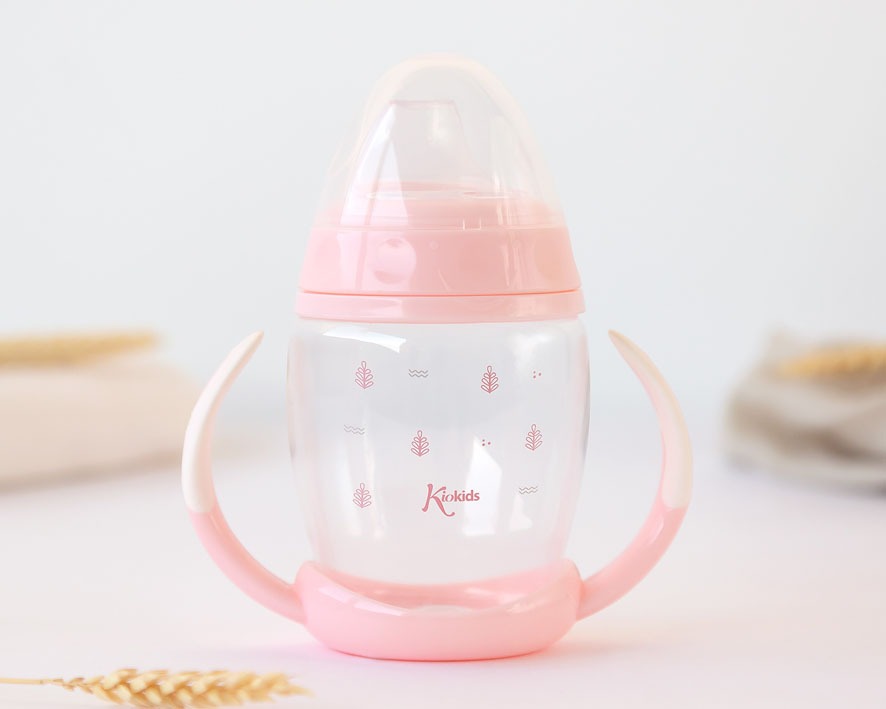 Taza de aprendizaje hojas 270 ml de Kiokids