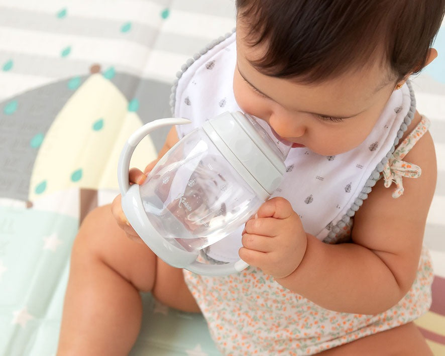 Taza de aprendizaje hojas 270 ml de Kiokids