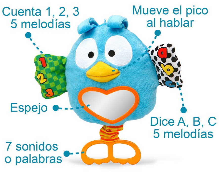 Juguete Búho de Aprendizaje Kiokids