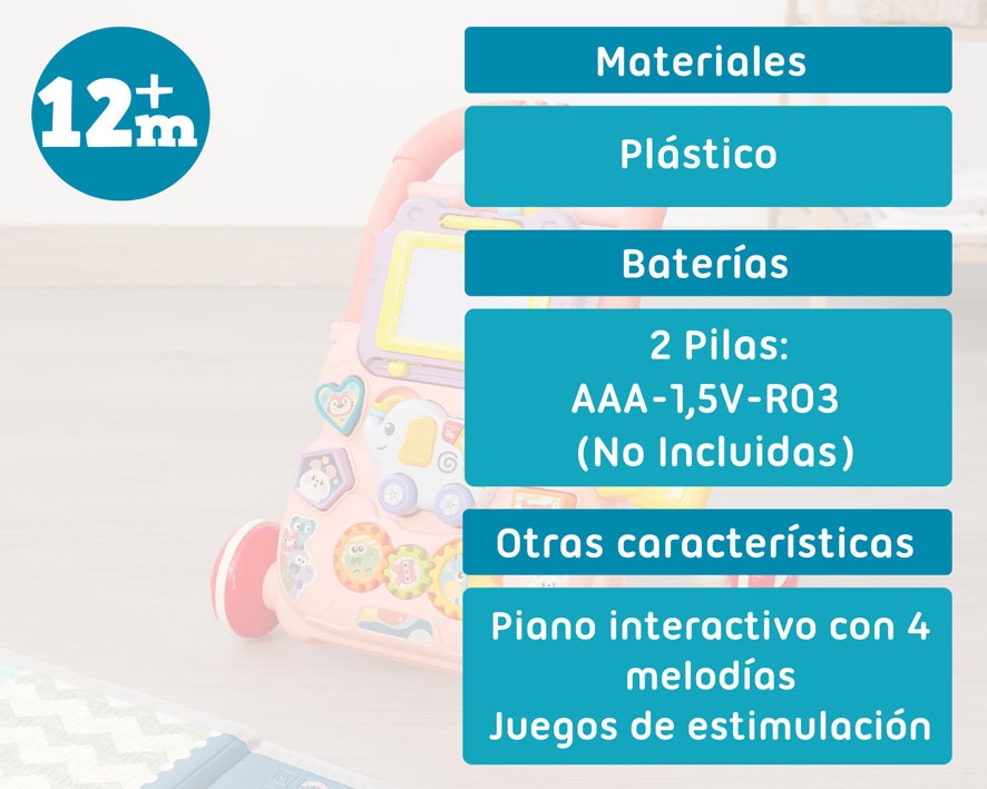 Correpasillos con actividades Kiokids