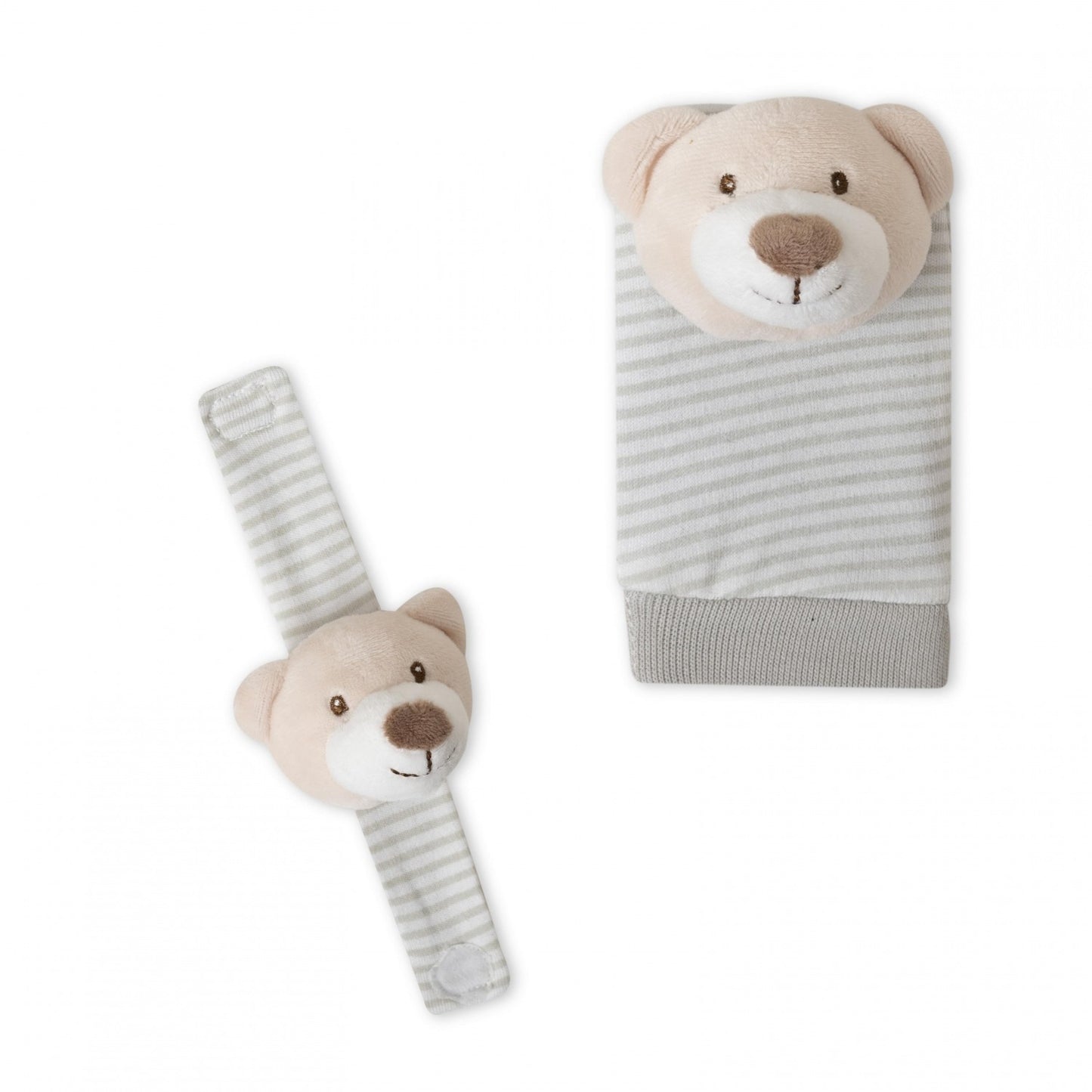 Set sonajeros para manos y pies divertidos animalitos de Interbaby