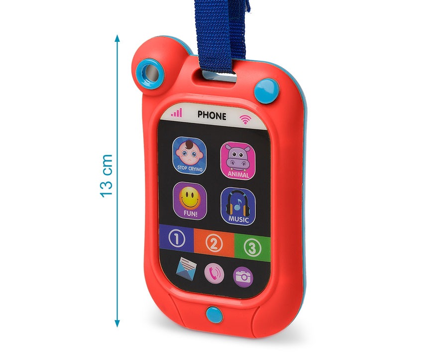 Telefone de brinquedo musical Kiokids para bebês