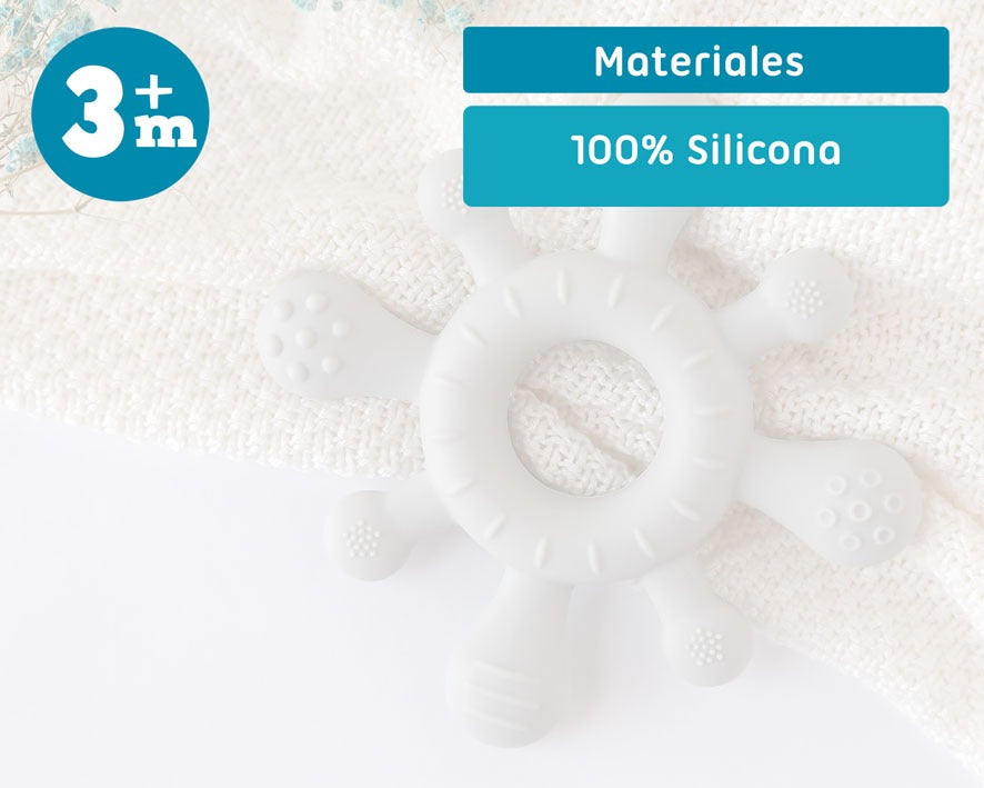 Mordedor Estrella de Silicona Kiokids