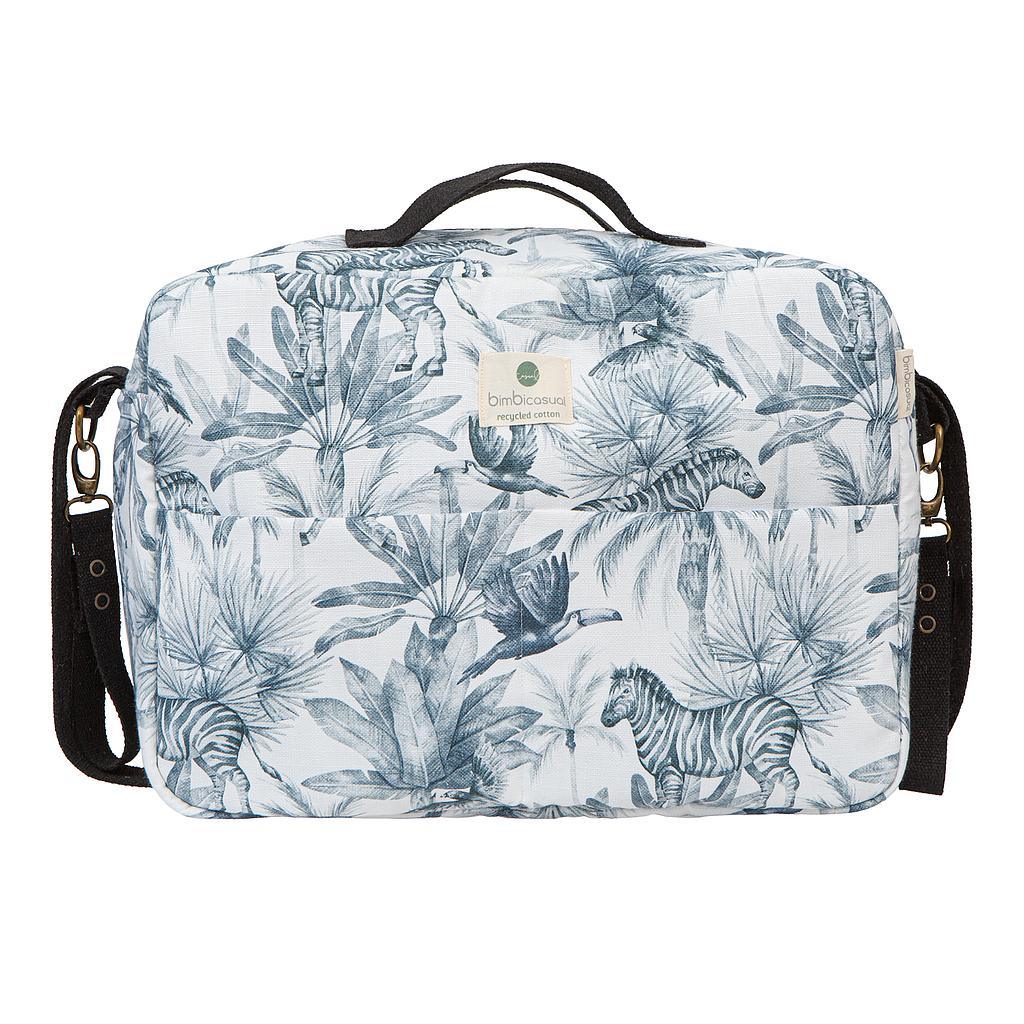 BIMBIDREAMS Bolsa Maternidade Bimbicasual Zebra