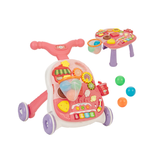 Andador 2 en 1 Candy Party de Kikkaboo