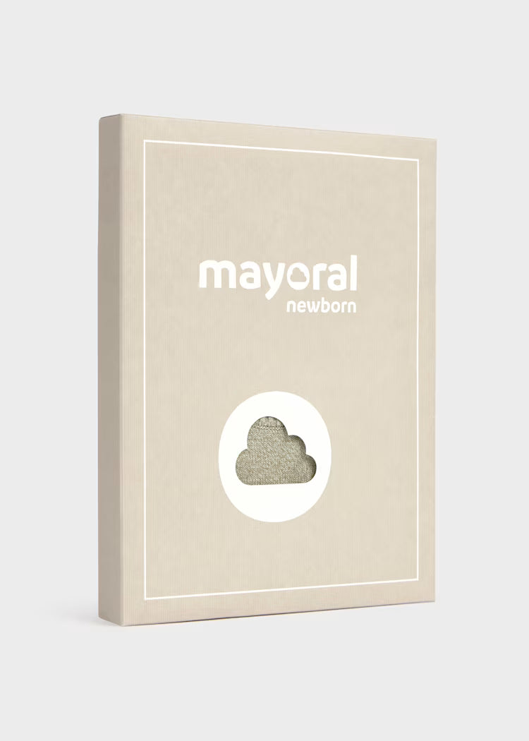 Conjunto peto y jersey recién nacido 2603 Mayoral