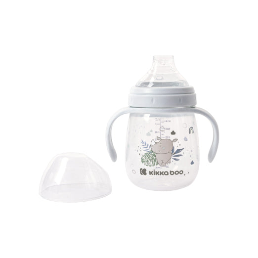 Taza con boquilla de silicona 240ml Savanna de Kikkaboo