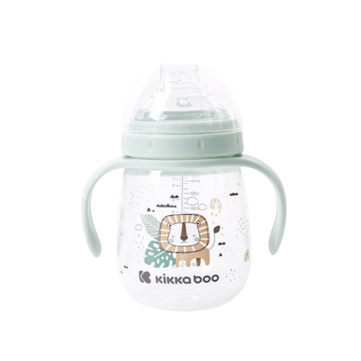 Taza con boquilla de silicona 240ml Savanna de Kikkaboo