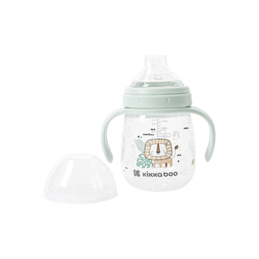 Taza con boquilla de silicona 240ml Savanna de Kikkaboo