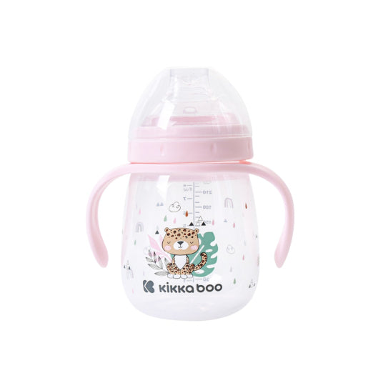 Taza con boquilla de silicona 240ml Savanna de Kikkaboo