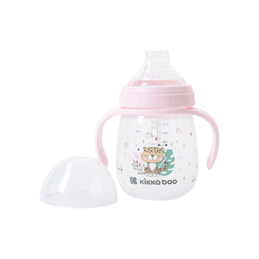 Taza con boquilla de silicona 240ml Savanna de Kikkaboo