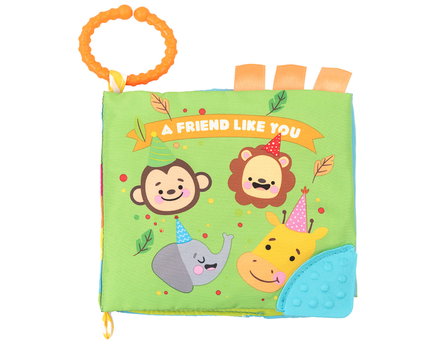 Kikkaboo Um Amigo Como Você - Livro Educacional de Tecido Sensorial