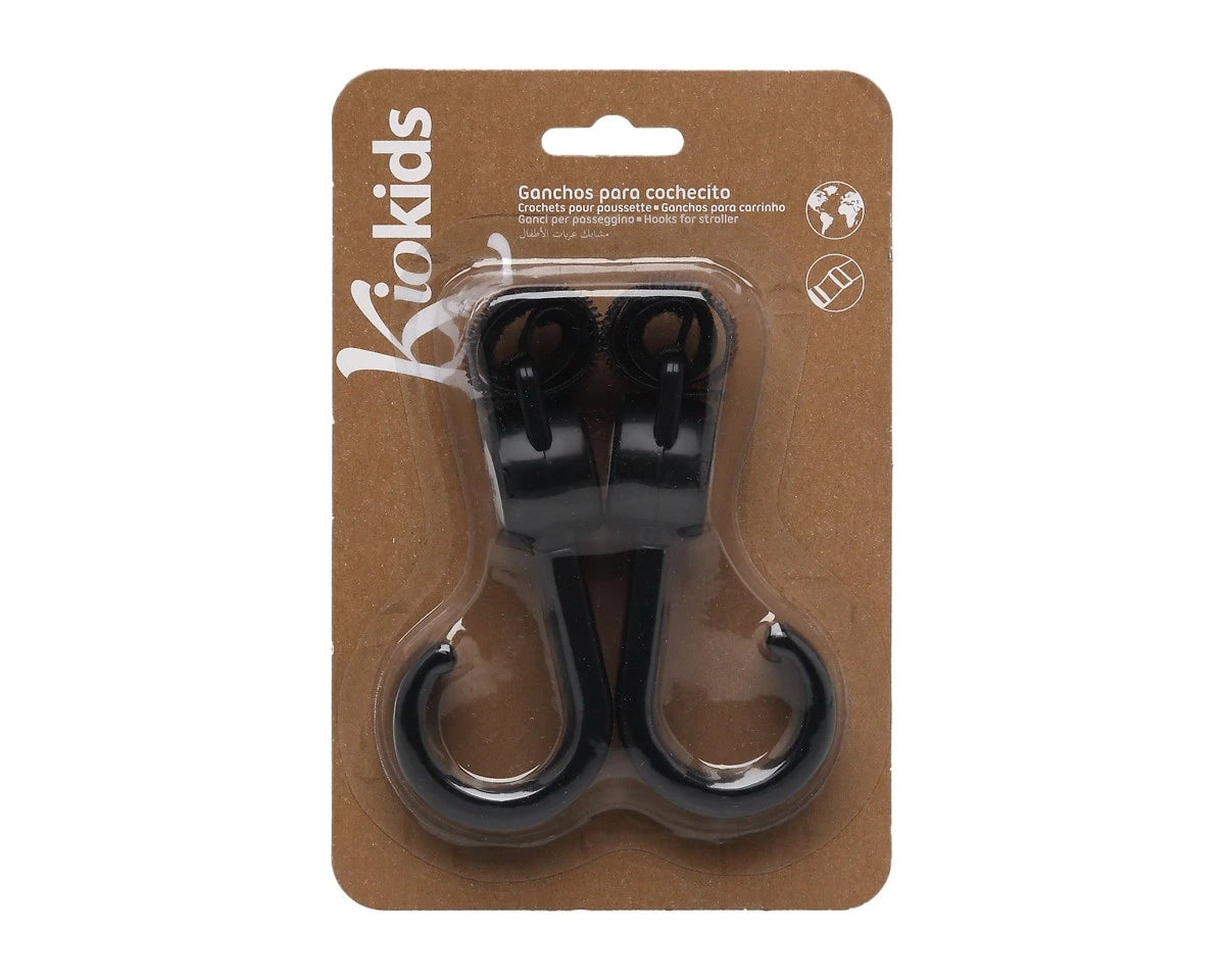 Ganchos dobles para carrito de Kiokids