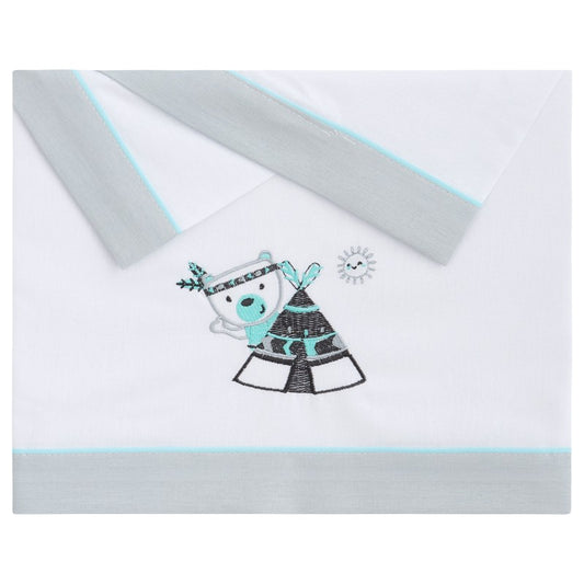 Juego Sábanas Algodón Minicuna Lets Play de Pekebaby