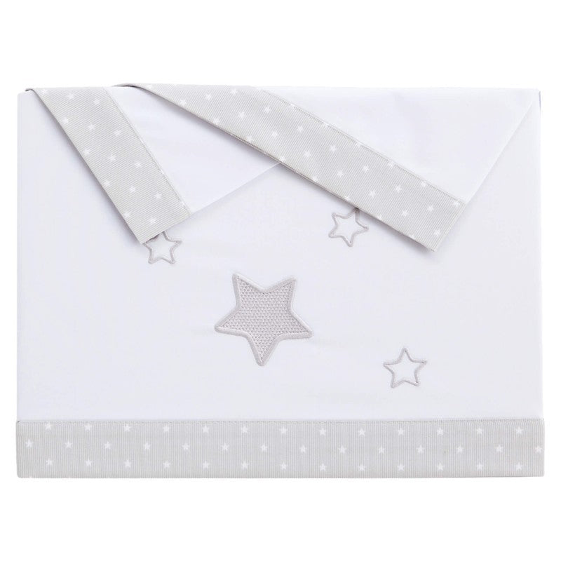 Juego Sábanas Minicuna Franela Stella de Pekebaby