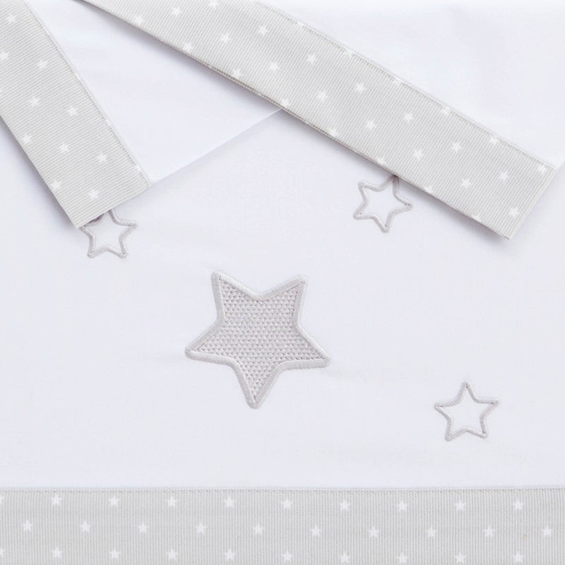 Juego Sábanas Minicuna Franela Stella de Pekebaby